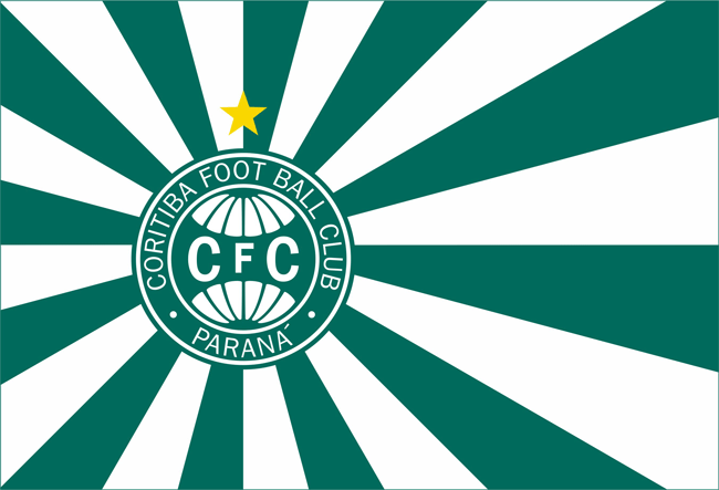 Brasil ブラジル Coritiba Foot Ball Club ブラジルのサッカー コリチーバ Rising Sun 旭日旗
