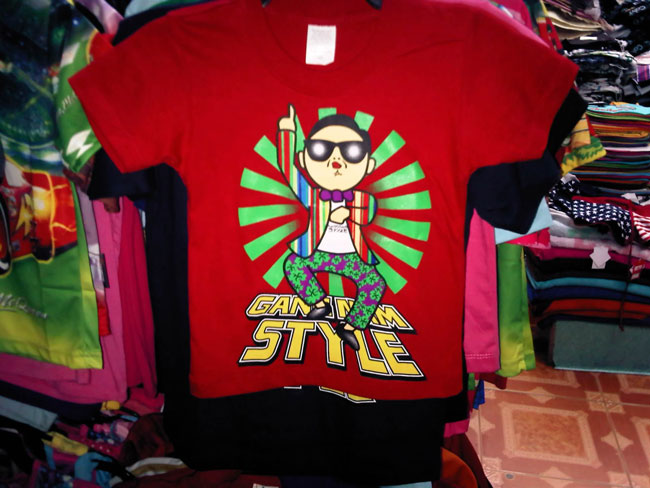 SPY - Gangnam Style ,T-shirts, Rising Sun 旭日旗