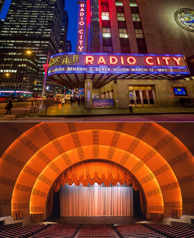 Radio City Music Hall, New York 1932, ラジオシティ・ミュージックホール, Rising Sun 旭日旗