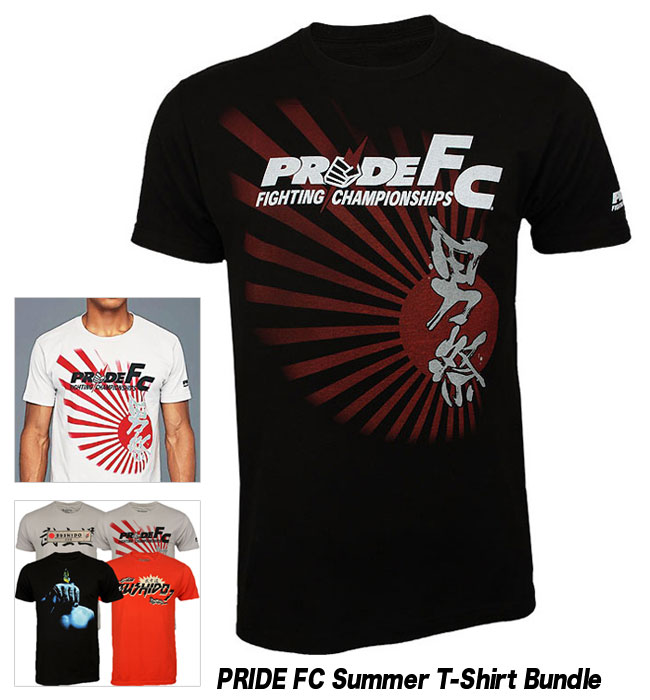 2004年夏に販売された総合格闘技イベント『PRIDE FC』のTシャツ,프라이드 파이팅 챔피언십, Rising Sun 旭日旗