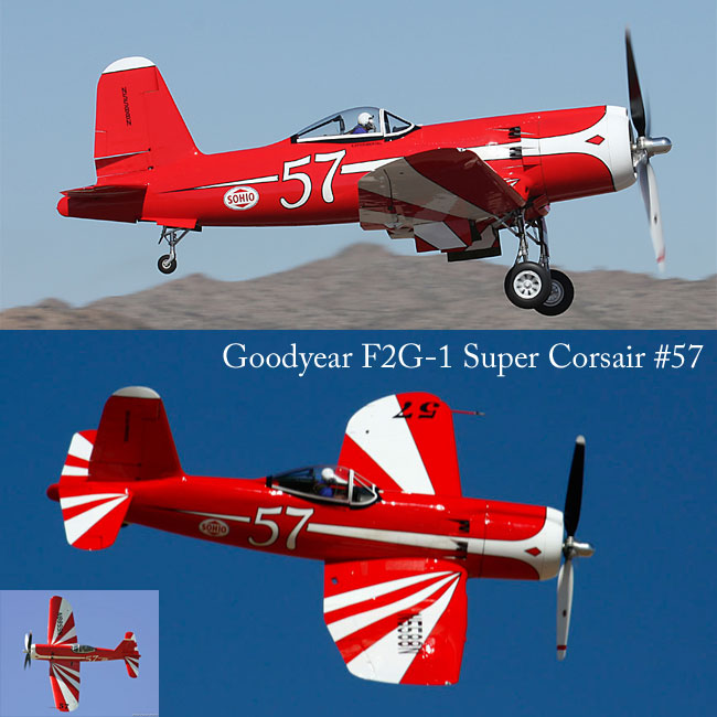 Goodyear F2G-1 Super Corsair Rising Sun 旭日旗