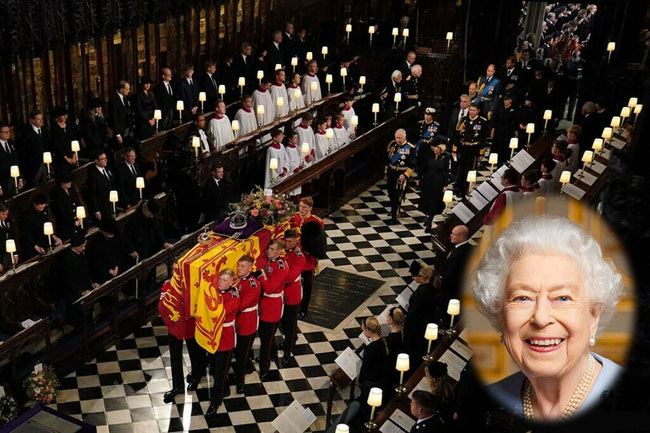 エリザベス女王の葬儀 生中継