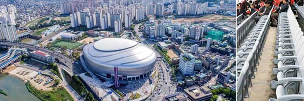 高尺スカイドーム（고척스카이돔）おむつ球場,おむつ座席