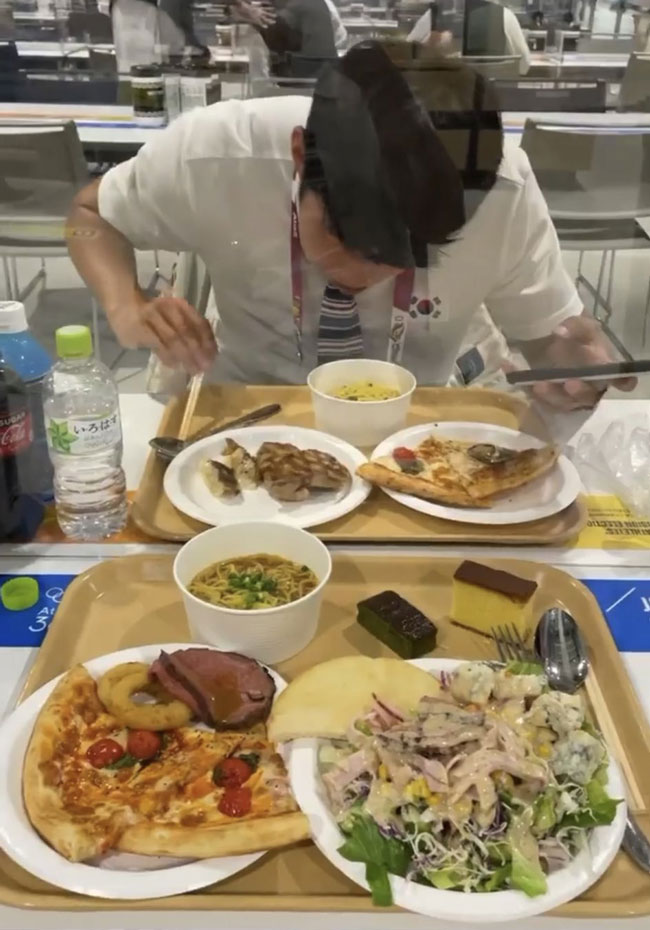 韓国選手団/東京オリンピック選手村の食事（한국선수단 / 도쿄올림픽선수마을 식사）방사능