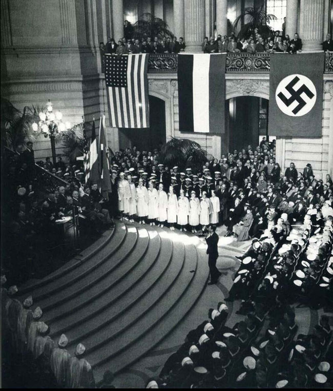 Hakenkreuz Flag（ハーケンクロイツ旗）하켄 크로이츠 국기