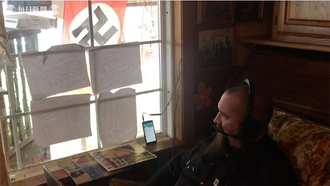 毎日新聞「表現の自由」ヘイトも生む 急増するネオナチ