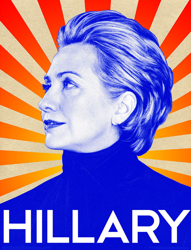 Hillary Clinton's 2008 2016 Presidential ヒラリークリントン 大統領選挙 Rising Sun 旭日旗