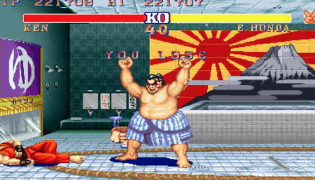 JAPAN 日本 Street Fighter ストリートファイター Rising Sun 旭日旗