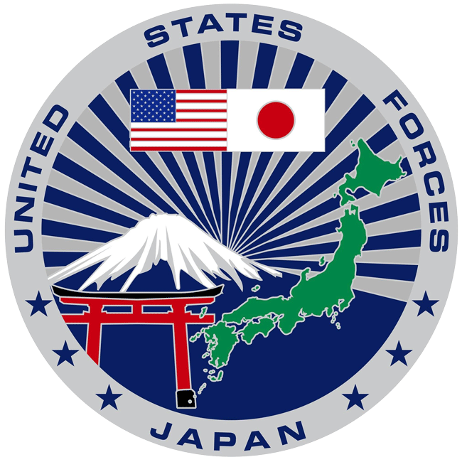 在日米軍 ロゴマーク,United States Forces Japan, Rising Sun 旭日旗
