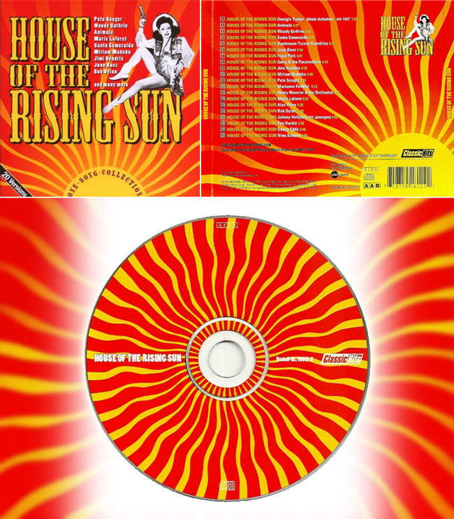 House of the Rising Sun - One Song Collection - 20 Versions, Rising Sun 旭日旗