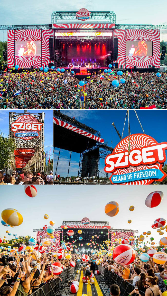 Sziget Festival, シゲト・フェスティバル, Rising Sun 旭日旗
