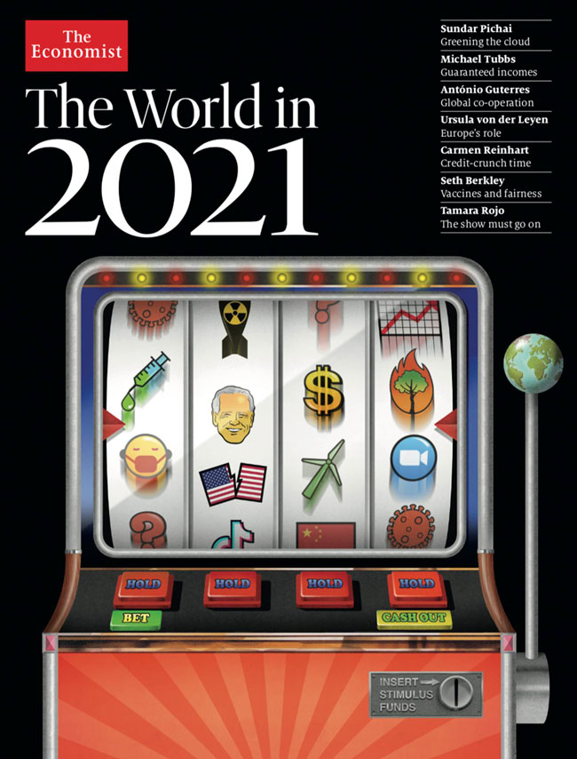 The Economist, The World in 2021, エコノミスト, Rising Sun 旭日旗