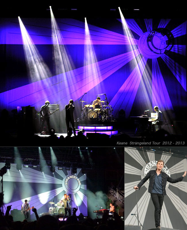 Keane. Strangeland Tour 2012 - 2013, Rising Sun 旭日旗