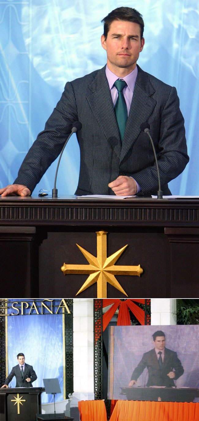 The National Church of Scientology Opened in the Heart of Madrid, Tom Cruise, トム･クルーズ Rising Sun 旭日旗