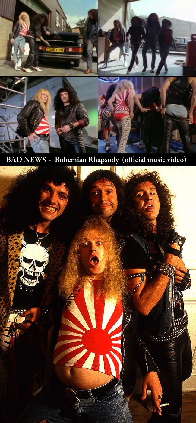BAD NEWS - Bohemian Rhapsody, クイーン ボヘミアン・ラプソディ, Rising Sun 旭日旗