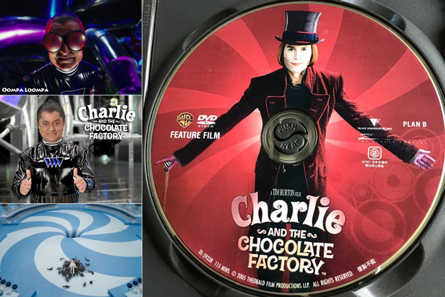 Charlie and the Chocolate Factory - Oompa Loompa（ウンパ･ルンパ）, Rising Sun 旭日旗
