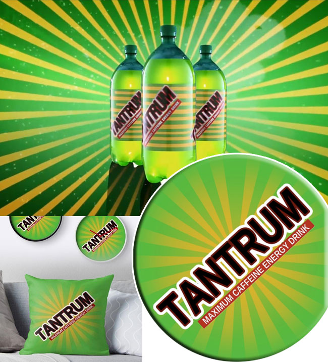 Tantrum Energy Drink, Rising Sun 旭日旗