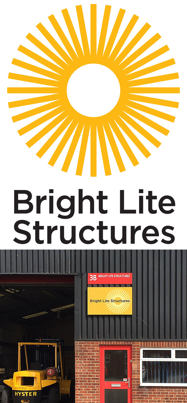 Bright Lite Structures Ltd.LOGO, Rising Sun 旭日旗