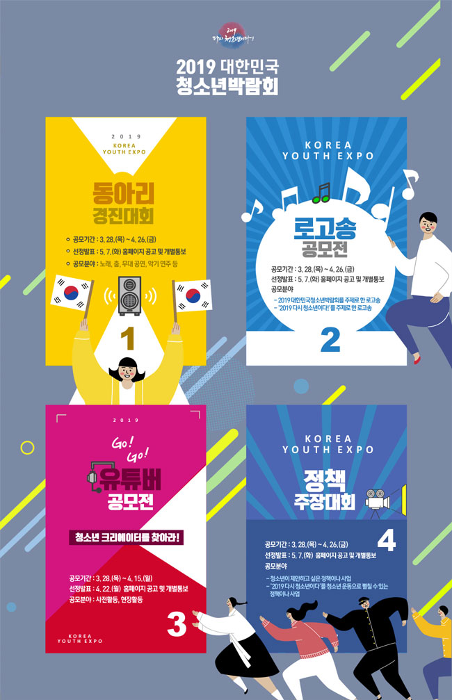 大韓民国青少年博覧会2019（대한민국청소년박람회를 나타내는로고송에 투표하세요!）, Rising Sun 旭日旗