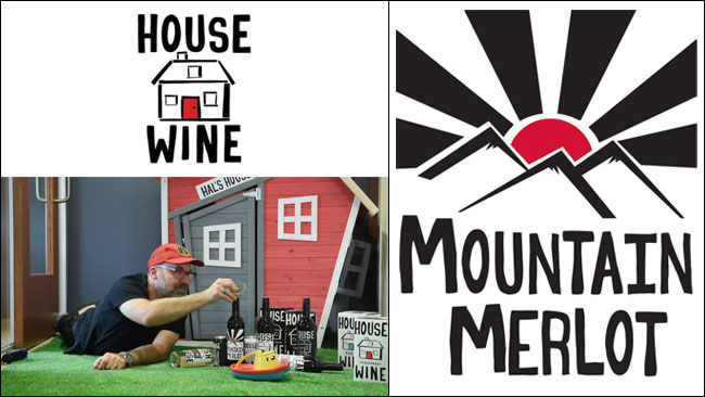 Original House Wines Mountain Merlot, HOUSE WINE, Rising Sun 旭日旗