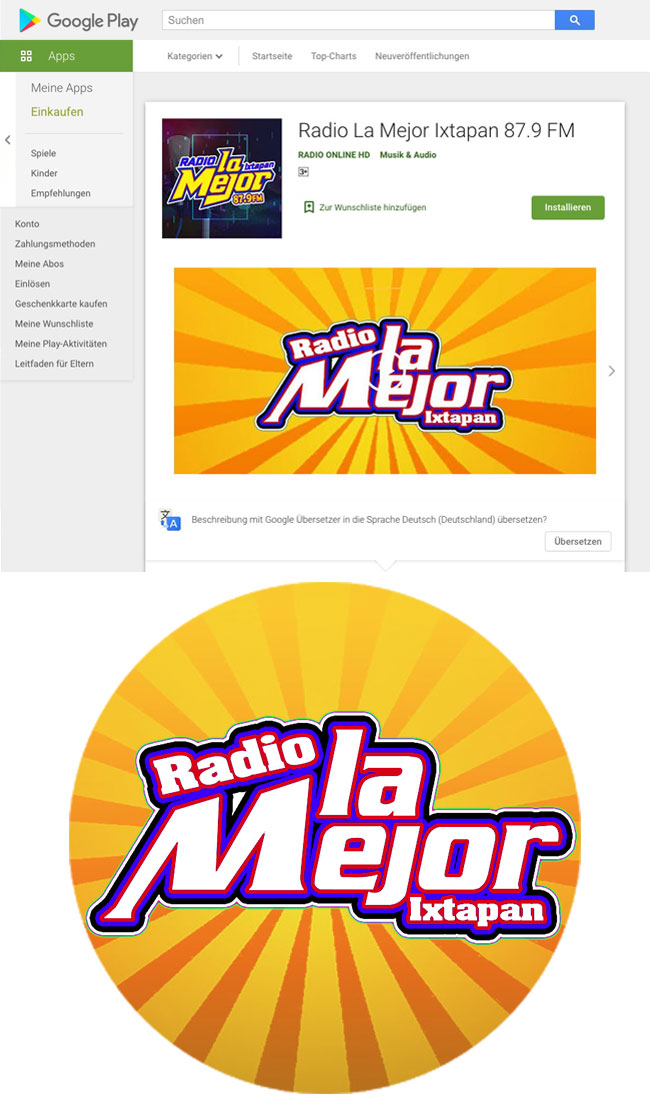 Radio La Mejor Ixtapan 87.9 FM, Rising Sun 旭日旗