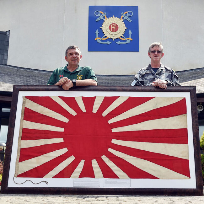 Irish Cork（アイルランド･コーク）Japanese flag,コリンズ兄弟 , Rising Sun 旭日旗