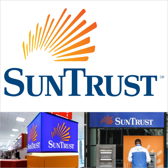 SunTrust Banks Inc LOGO, Rising Sun 旭日旗