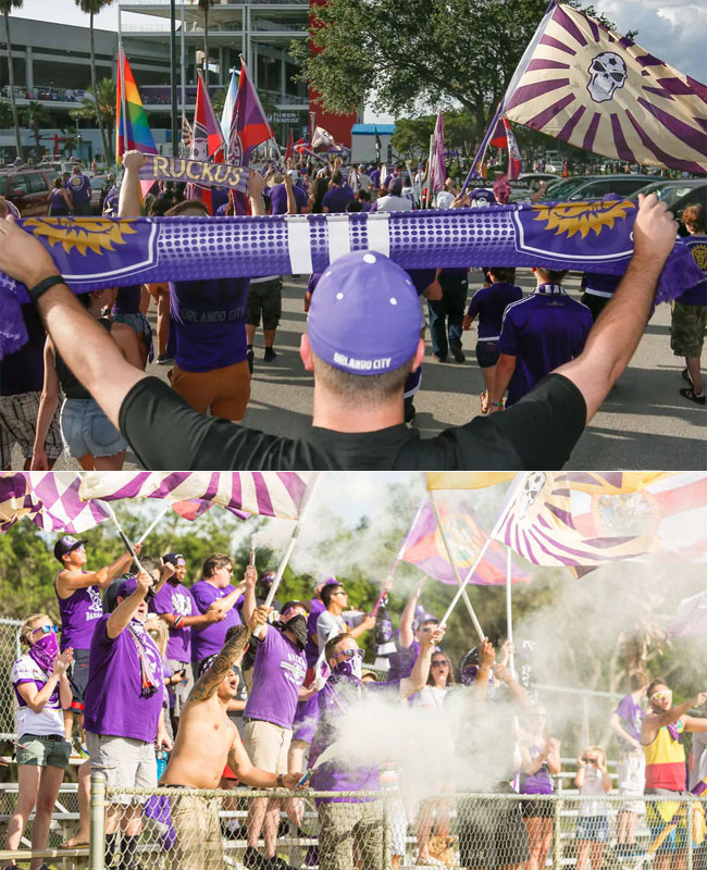 オーランド･シティー･SC（Orlando City Soccer Club）, Rising Sun Design 旭日旗,戦犯旗(전범기)