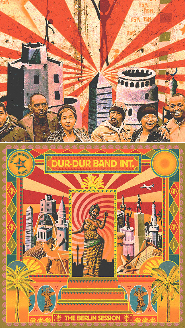Dur-Dur Band - The Berlin Session , Rising Sun Design 旭日旗,戦犯旗(전범기)
