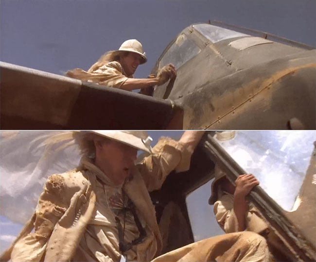 マッド・マックス・サンダー・ドーム - Mad Max Beyond Thunderdome, ブルース・スペンス(Bruce Spence), Rising Sun Design 旭日旗,戦犯旗(전범기)