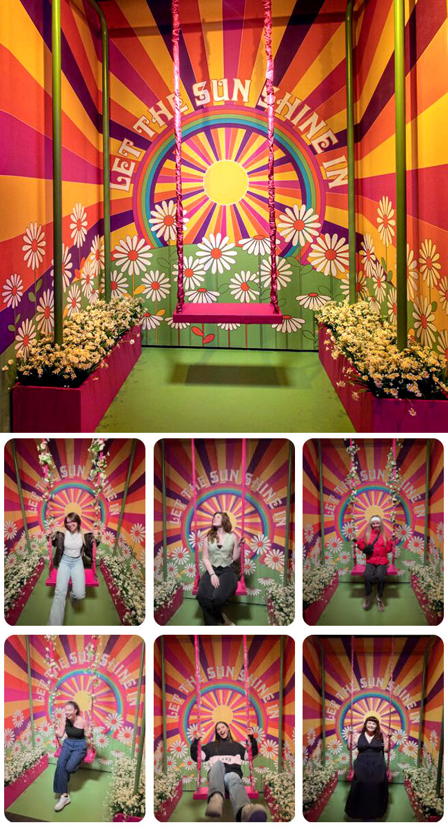 ブロードウェイ博物館(Museum of Broadway)LET THE SUN SHINE IN, Rising Sun Design 旭日旗,戦犯旗(전범기)