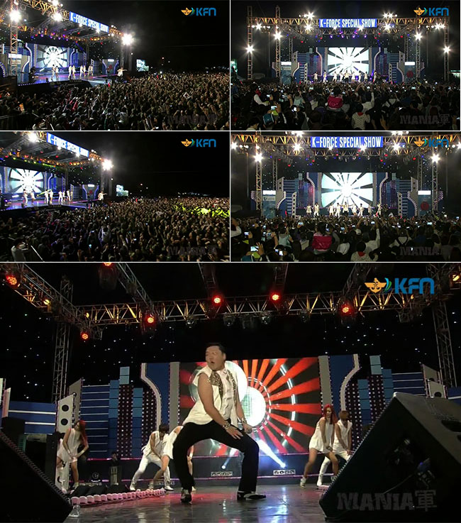 PSY - GANGNAM STYLE(강남스타일) , Rising Sun Design 旭日旗,戦犯旗(전범기)