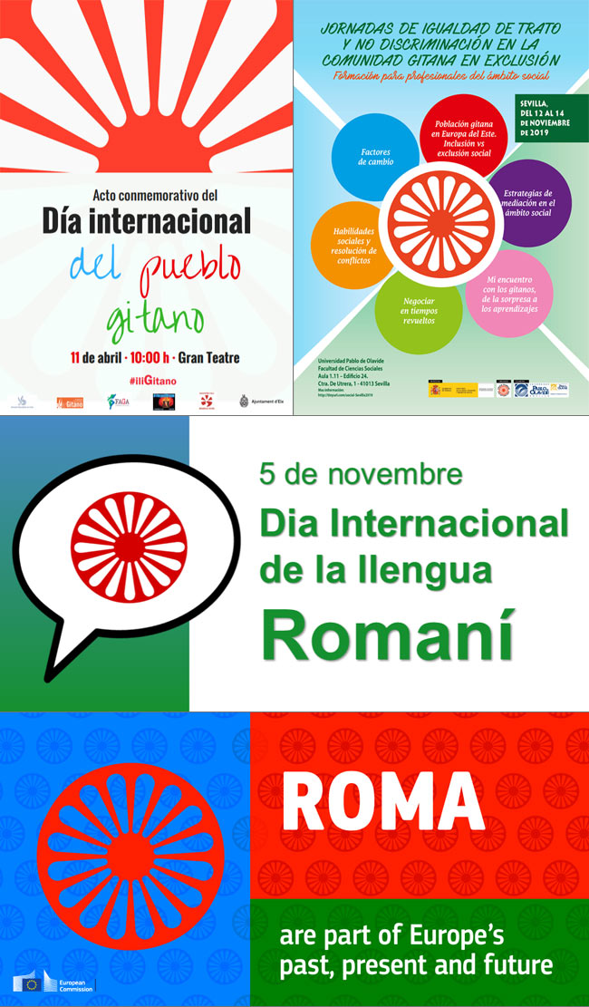 Día Internacional del Pueblo Gitano, 8 abril Roma day,