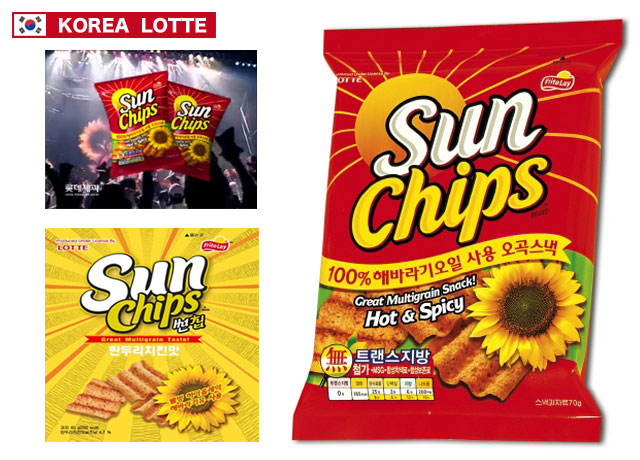 KOREA Sun Chips CF サン・チップス CM